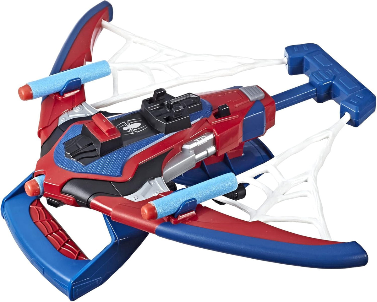 MARVEL Toy SPIDER-MAN Web Shots Spiderbolt Nerf Powered Blaster