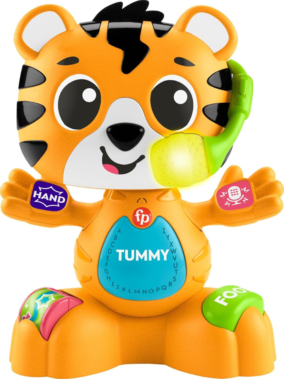 FISHER-PRICE Toy Link Squad Bop & Groove Tiger with Music & Lights