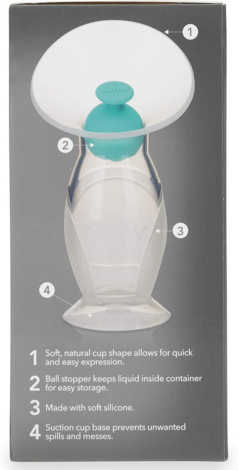 NUBY Breast Pump Comfort Silicone with Sealing Plug