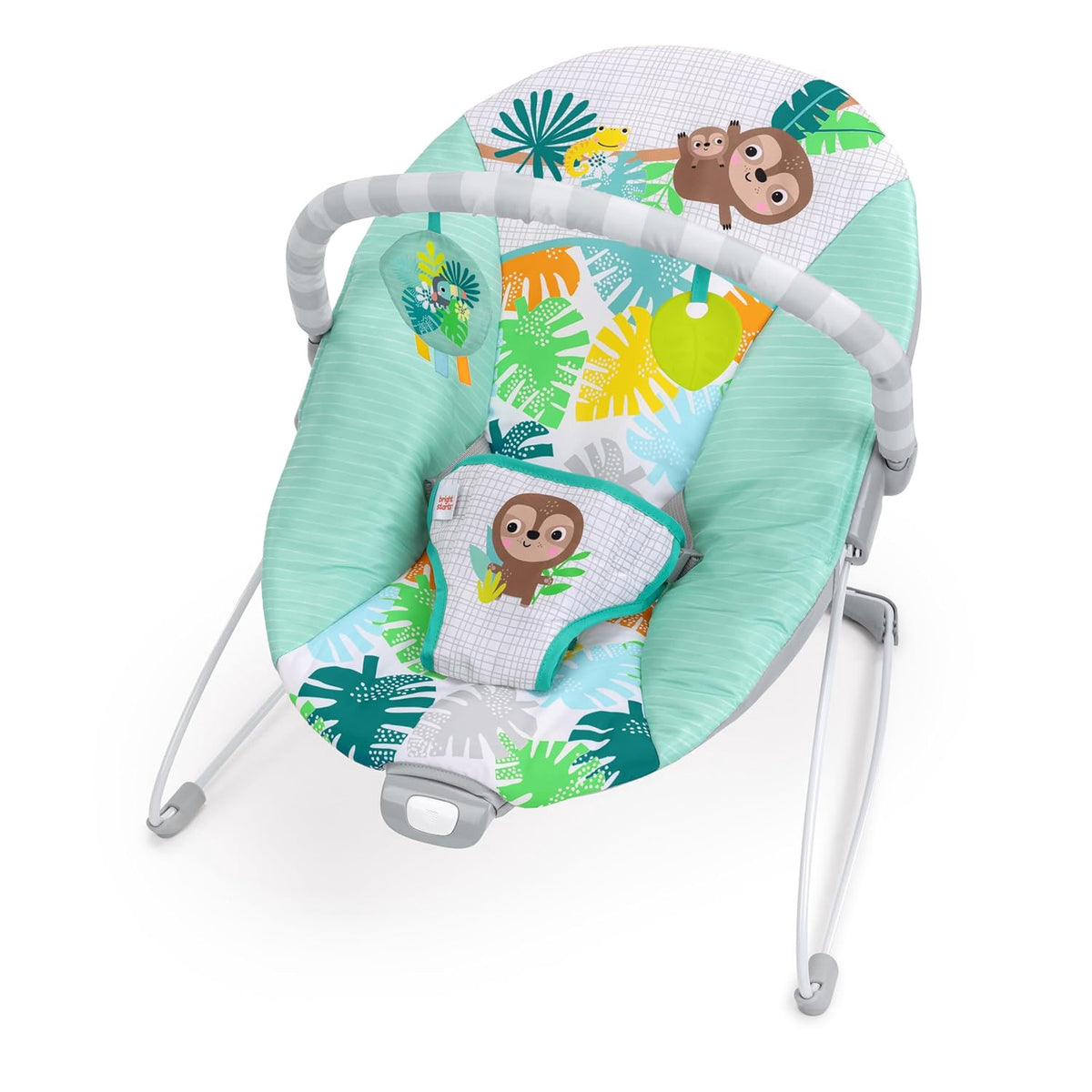 BRIGHT STARTS Baby Bouncer Vibrating Pink / Green