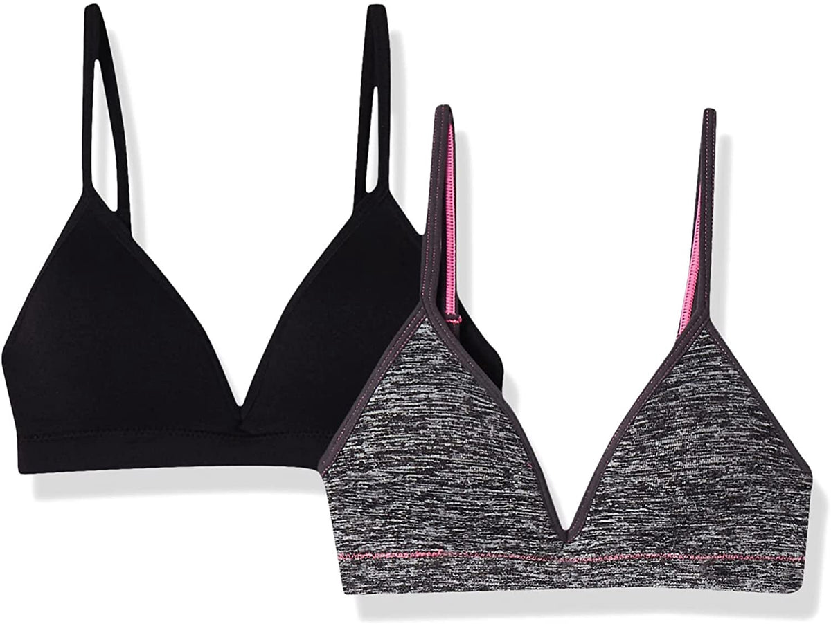 FRUIT OF THE LOOM Girls Bra 2PACK Seamless