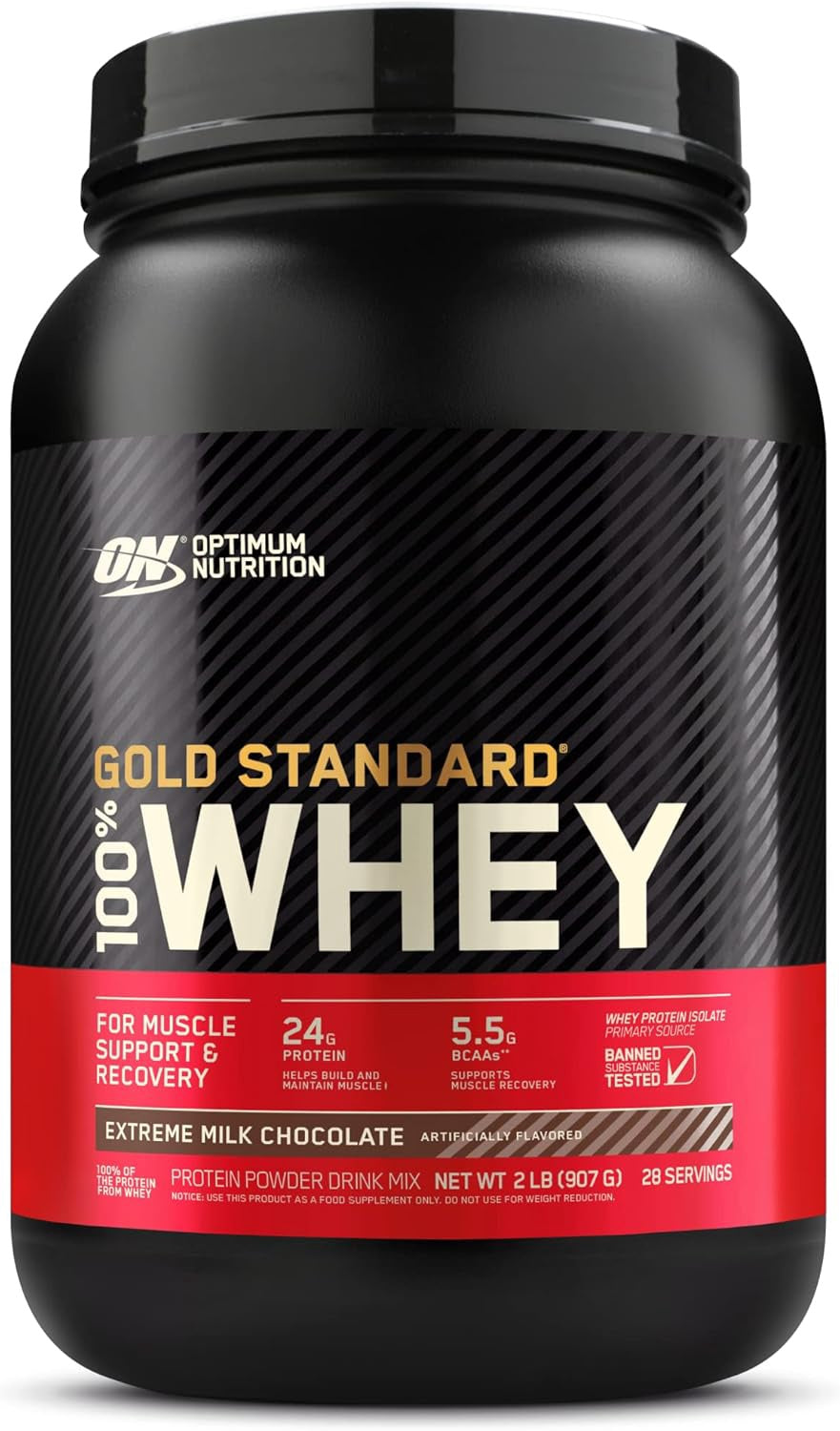OPTIMUM NUTRITION Supplement Whey Protein Gold Standard 2LB Chocolate