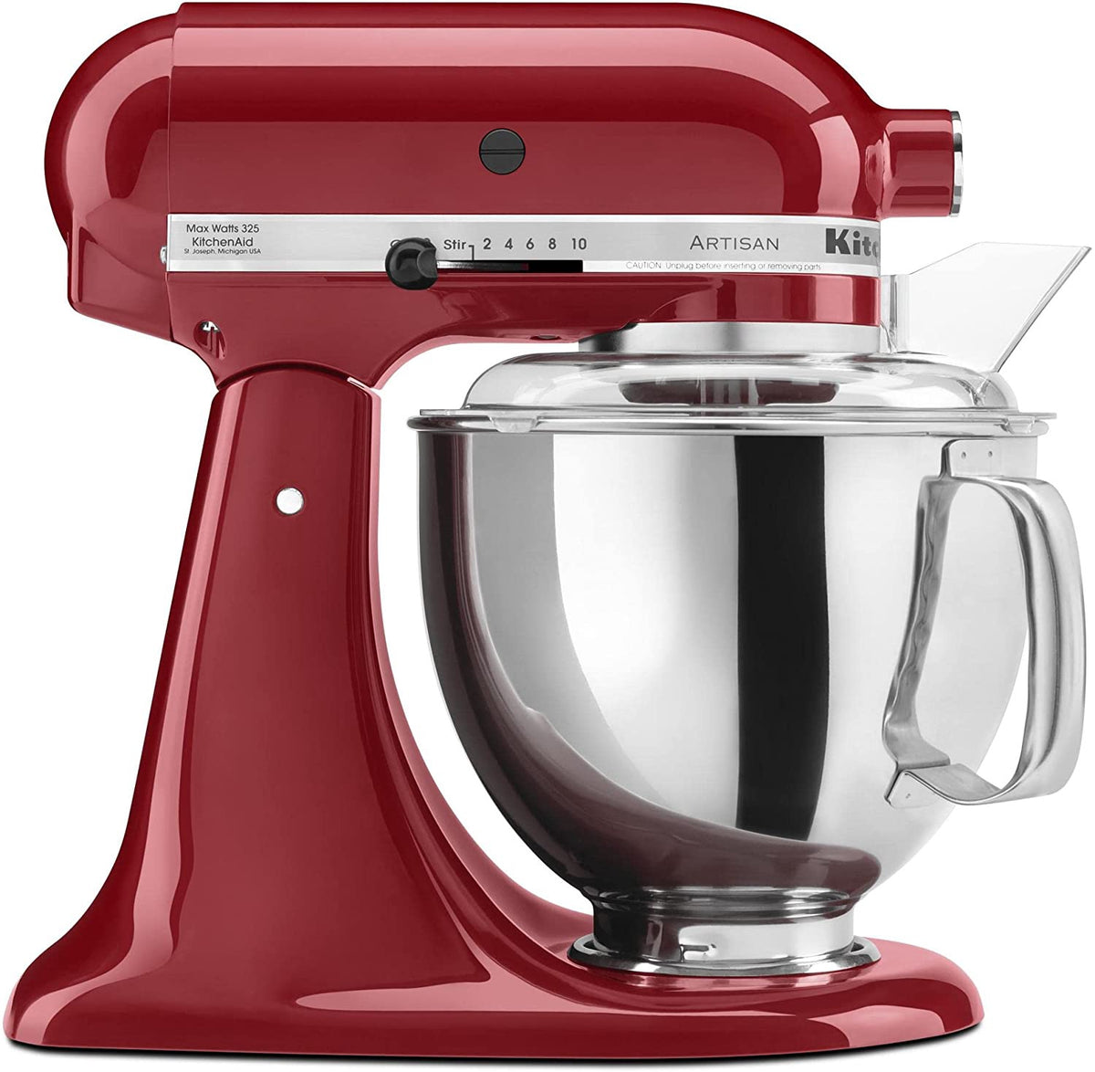 KITCHENAID Cake Mixer Stand KSM150PSER Artisan Red 5Q
