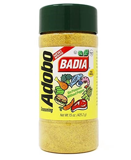 BADIA Adobo Seasoning Without Pepper 15OZ 425.2G