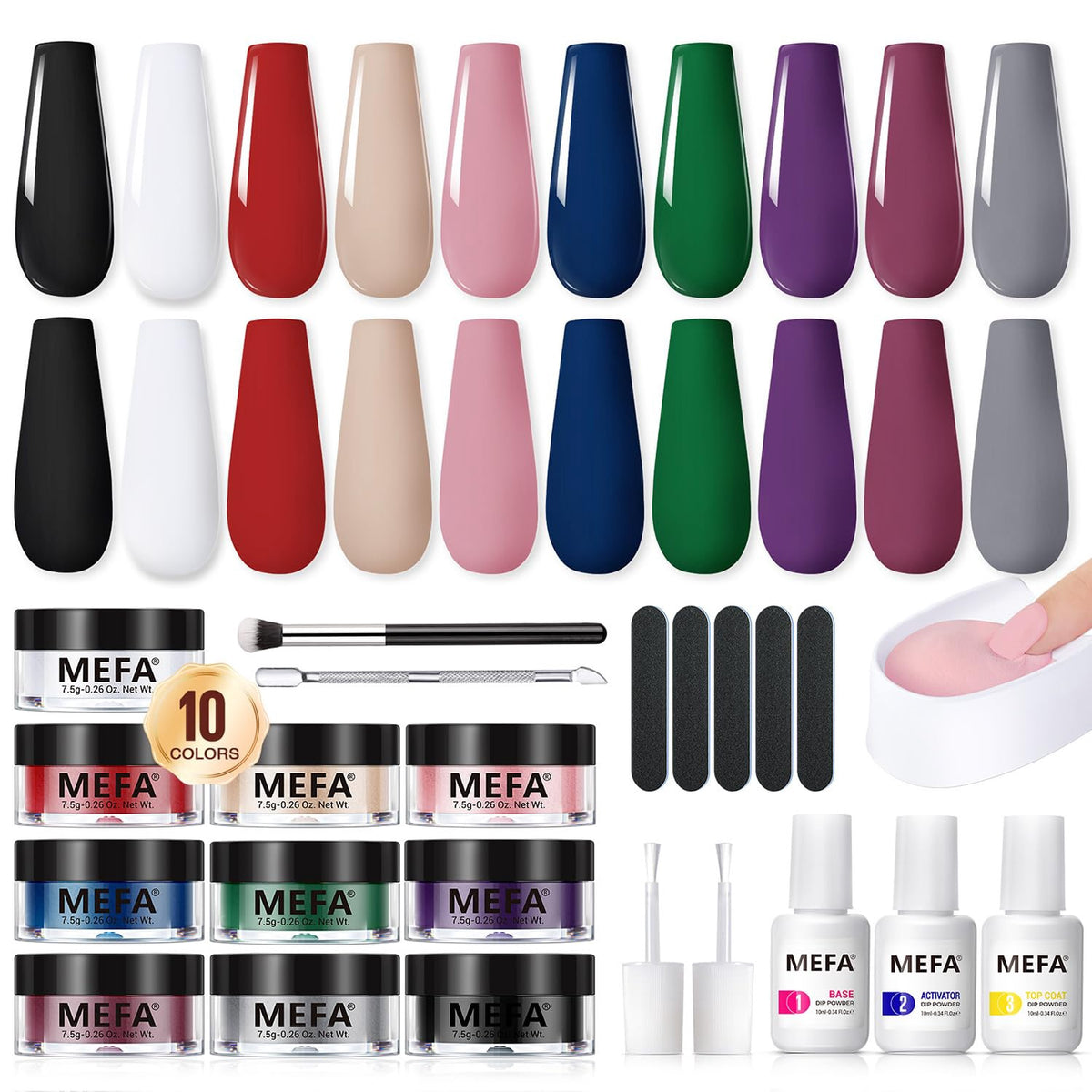 Nails Dip Powder Mefa 13PC
