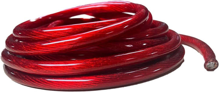 AUDIO PIPE Power Cable Car 0G PW-0-100 Yds Red Sold Per Yard