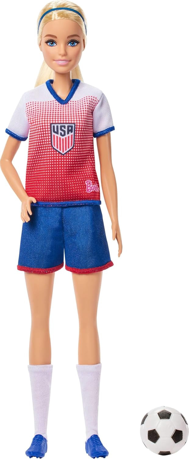 BARBIE Toy Doll Careers Ussf Soccer