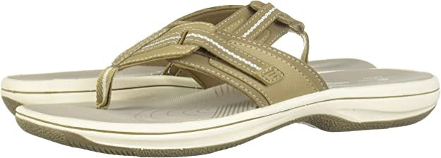 CLARKS Footwear Women Brinkley Jazz FLIP-FLOP Sand