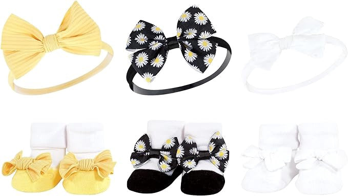 HUDSON BABY Baby Socks & Headband Set Hudson