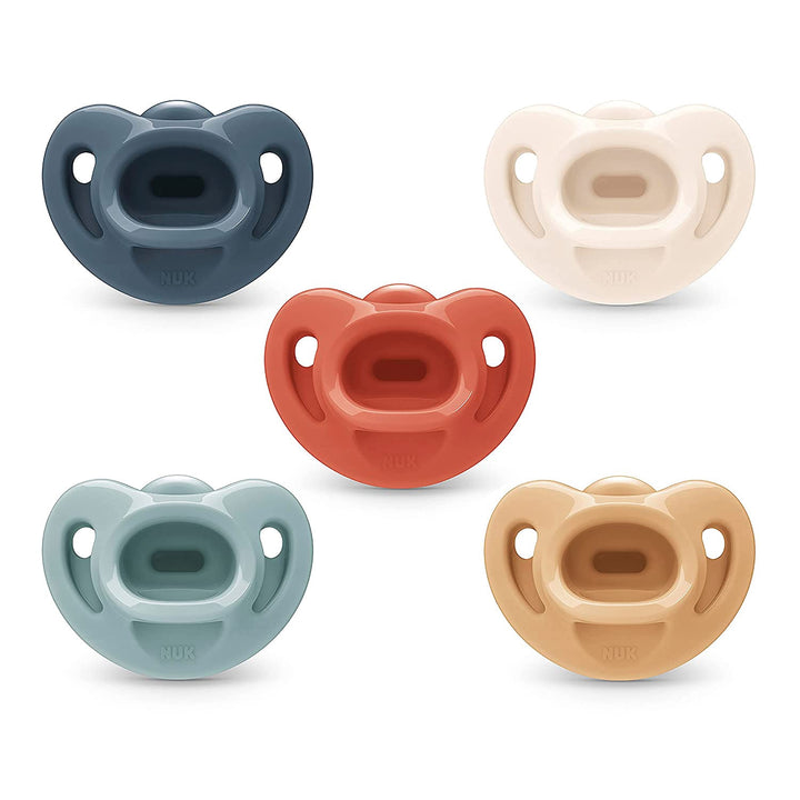NUK Baby Pacifer Comfy Orthodontic 5PCS 0-6 Months