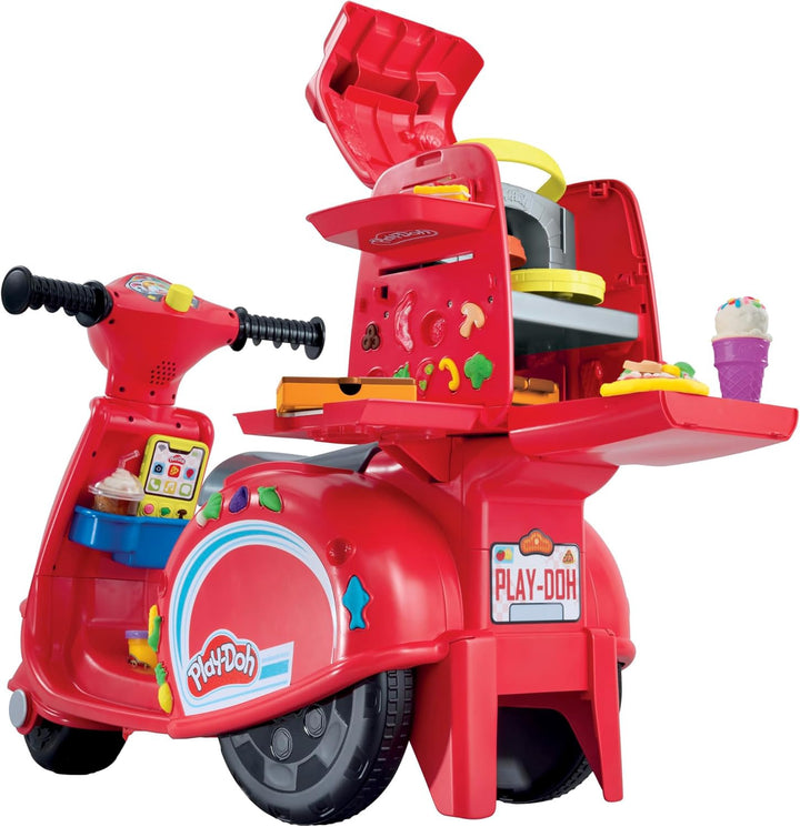 PLAY-DOH Toy Pizza Delivery Scooter Playset