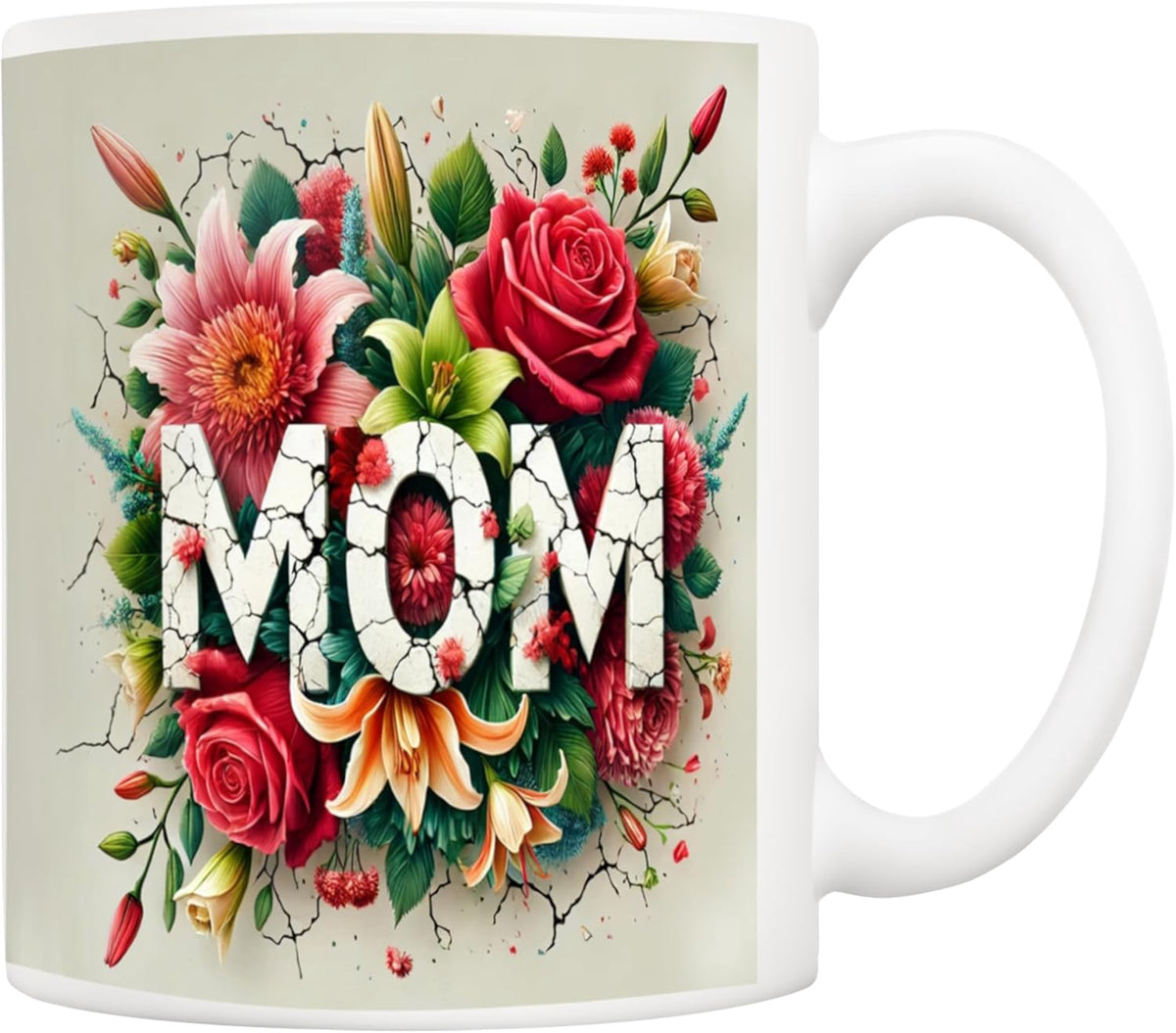 Mother's Day Coffee Mug 11OZ Floral