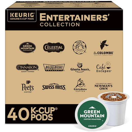 KEURIG Coffee K-CUP Pods Entertainers Variety Pack 40COUNT