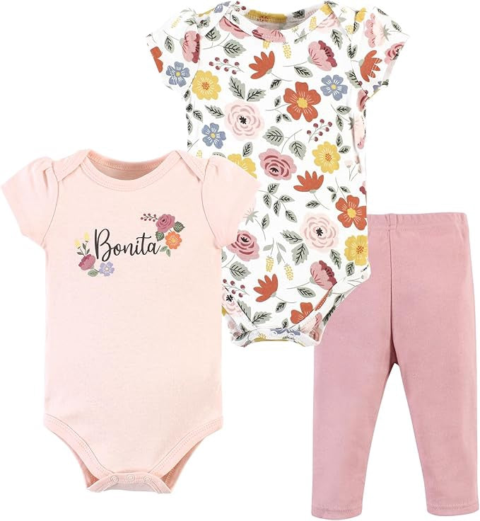 HUDSON BABY Baby Bodysuit Hudson 3PC Set W/PANTS