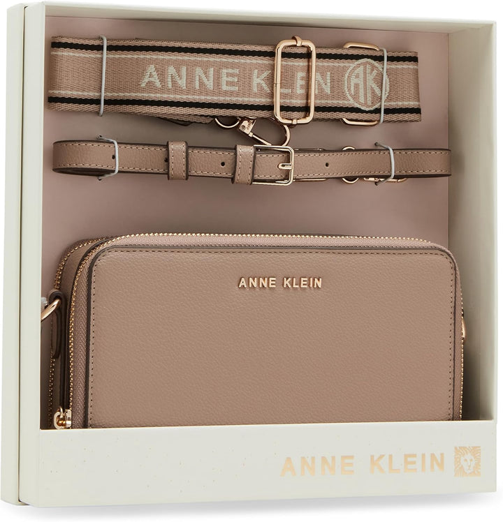 ANNE KLEIN Bag Crossbody Gift Set Truffle