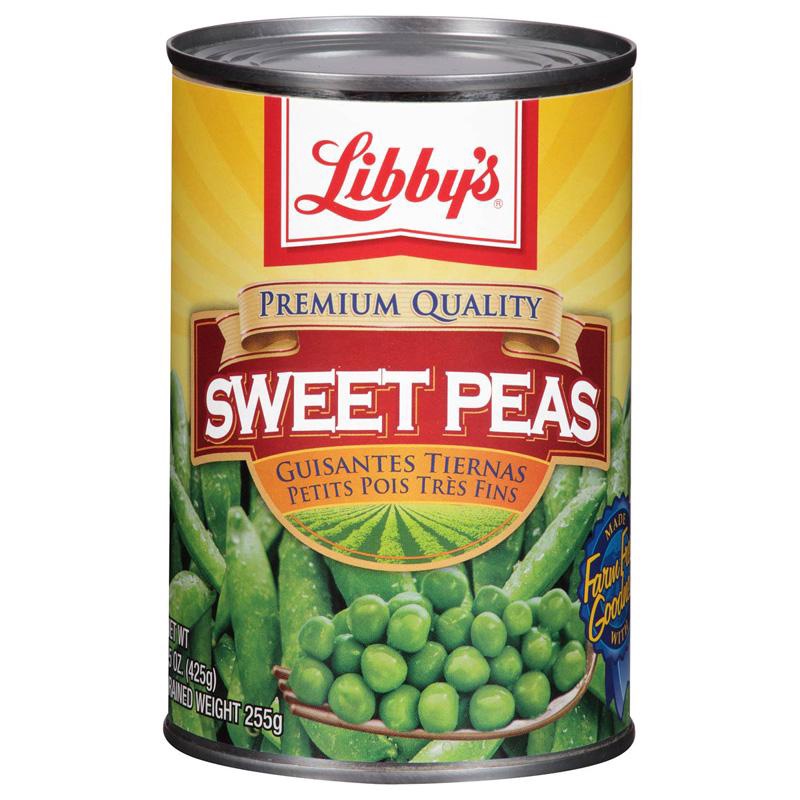 LIBBY'S Sweet Peas 15OZ 425G