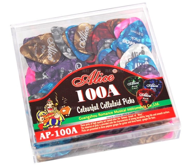 ALICE Guitar Picks AP100A 100PCS Kit