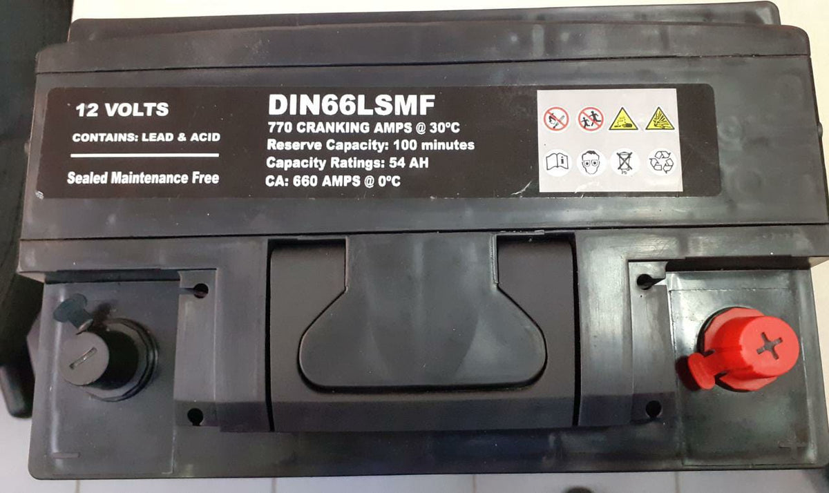 POWERMASTER Battery 13 Pl DIN66LSMF 770AMPS (6PCS13LH)