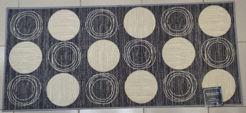 HOME ACCENT RUG Floor Mat 26 X 59" 66X150CM