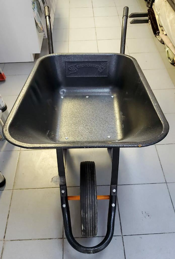 SINGH'S SUNSET Wheel Barrow Black Solid Wheel