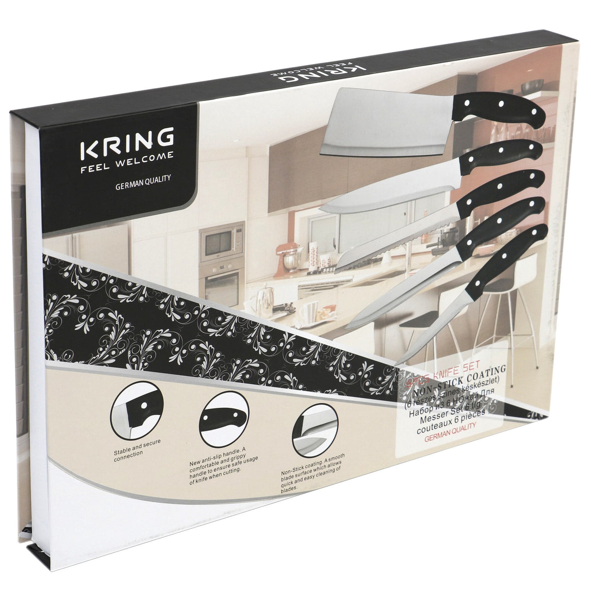 Knife Set Kring KR-6KS German Quality