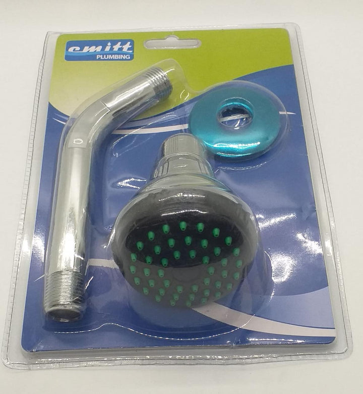 CMITT Shower Rose 1/2" Plumbing W/POLE Light