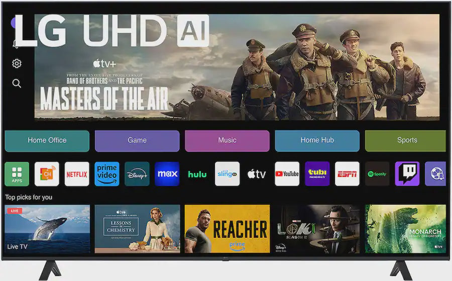 LG Television 55" 55UA7300PSB Smart 4K UHD 2025