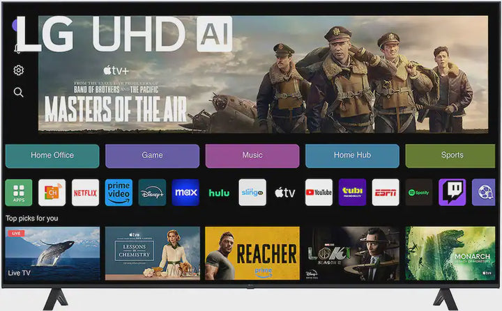 LG Television 55" 55UA7300PSB Smart 4K UHD 2025