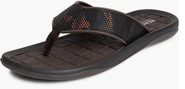 KENNETH COLE Footwear Men Reaction Flip Flop Desert Camo / Olive Camo