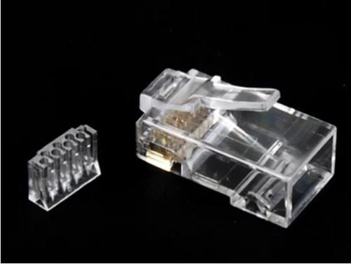 NIPPON AMERICA Computer Plug RJ45 CAT-5/6 IBM-RJ-CAT6 Na 100PCS Pack