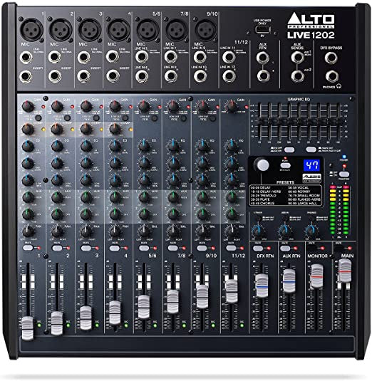 ALTO Mixer Live 1202