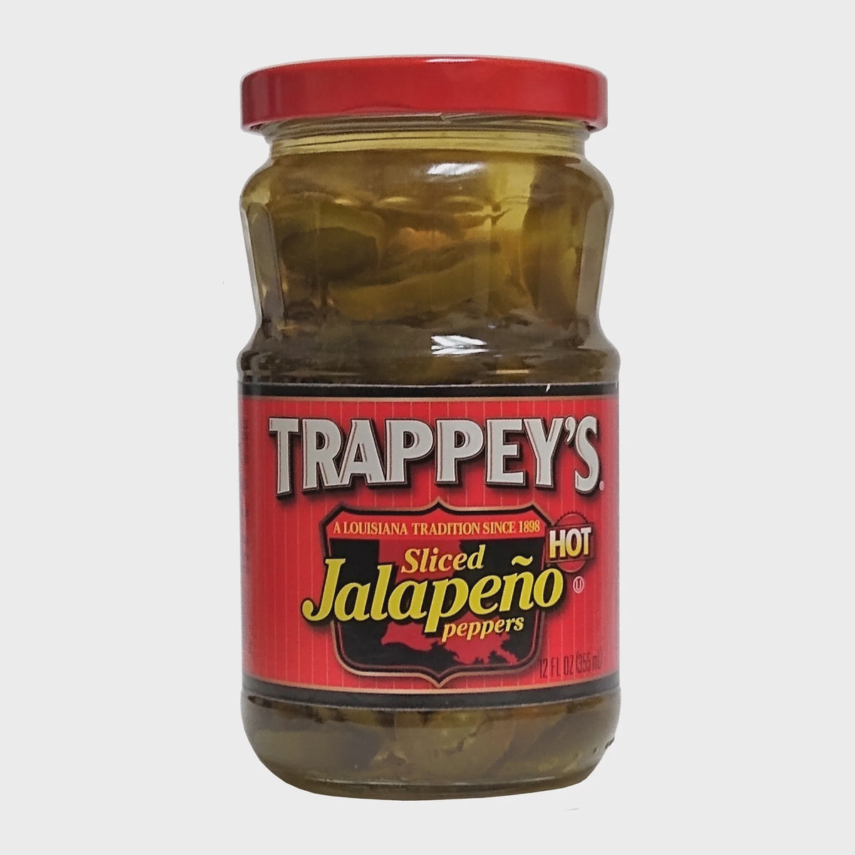 ORTEGA Trappey's Sliced Jalapenos Hot Peppers 12OZ 355ML