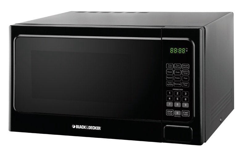 BLACK AND DECKER Microwave Black & Decker 1.1 Cf EM031MAA-X2 Black