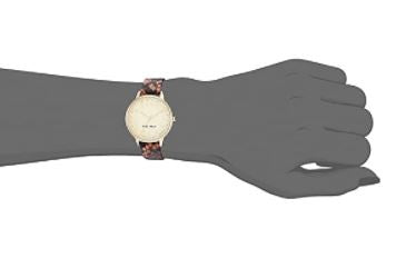 NINE WEST Watch Women's Snake Patterned Strap 2326CHBN