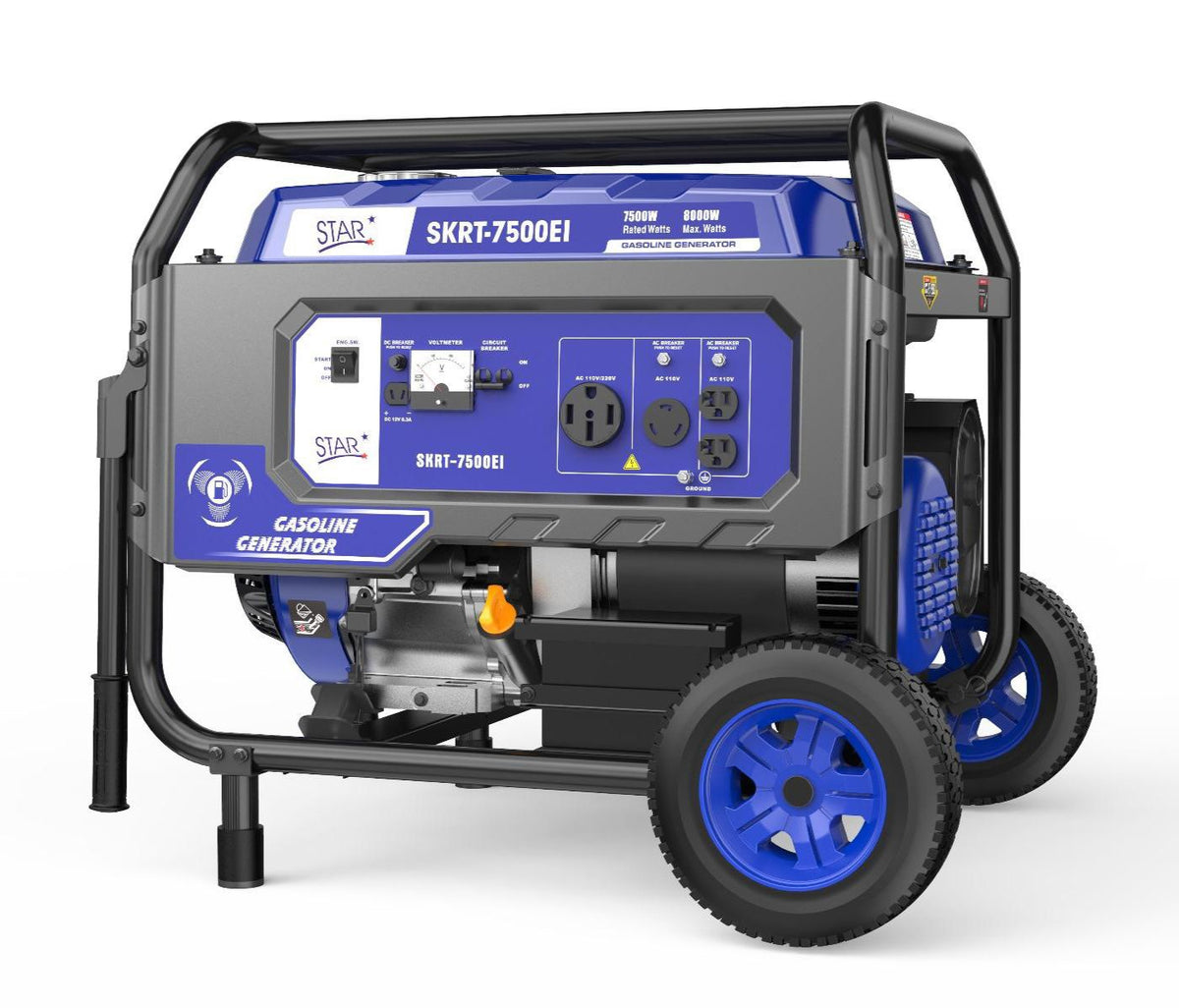 STAR Generator 7500W SKRT7500EI Premium Blue Electric