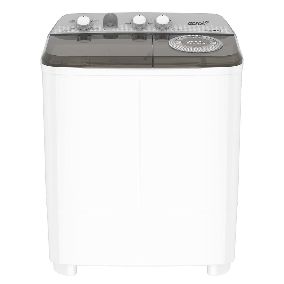 ACROS Washing Machine ALD1035JE 10KG Twin Tub