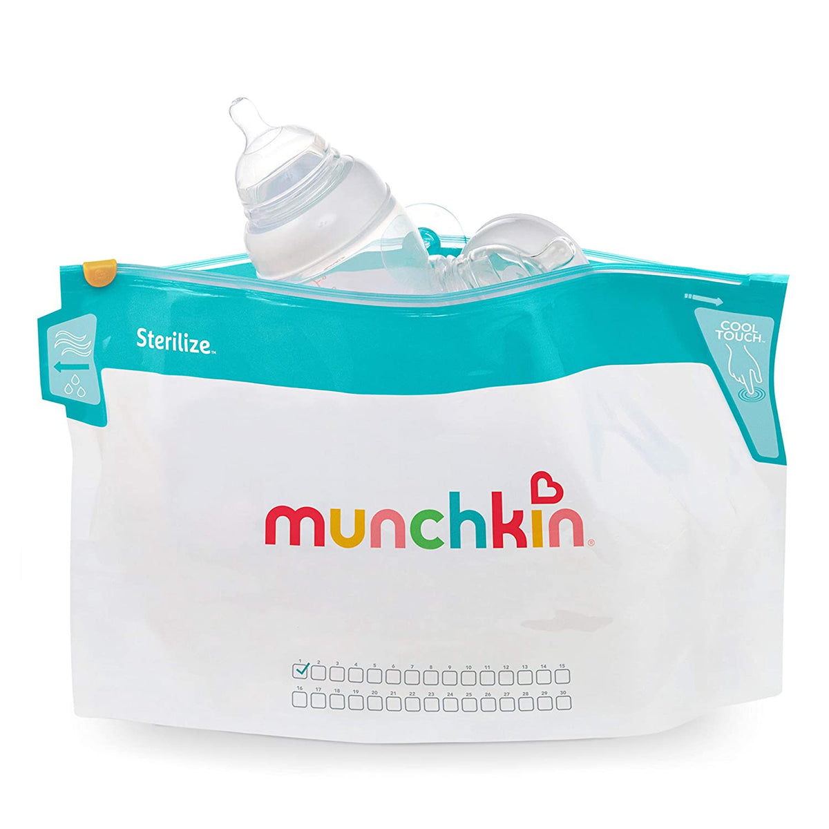 MUNCHKIN Baby Microwave Sterilizer Bag 6PCS