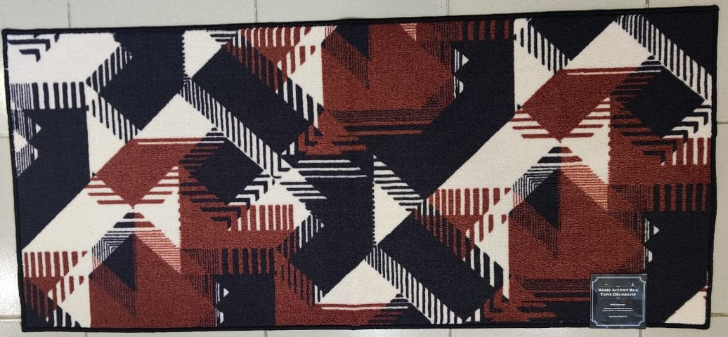 HOME ACCENT RUG Floor Mat 26 X 59" 66X150CM