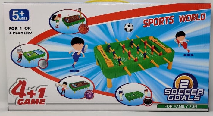 GENERIC Toy Soccer Toy Sports World 4+1 K343