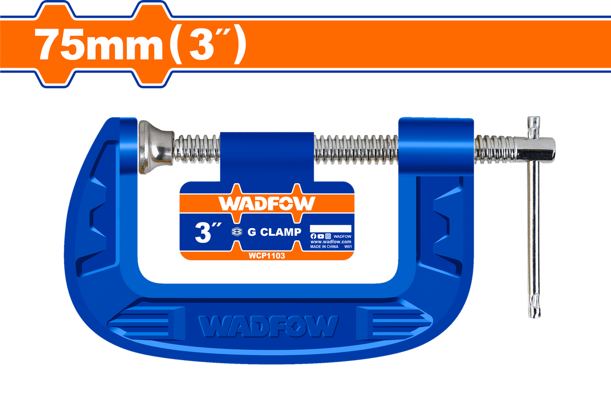 WADFOW G Clamp 3" WCP1103