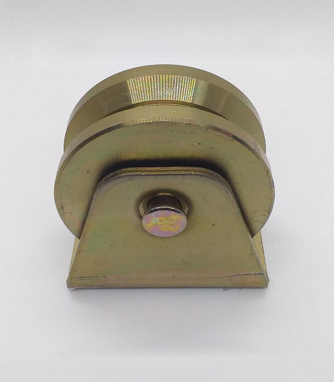 Gate Wheel Roller Brass 80MM Broad V Groove Sold Each