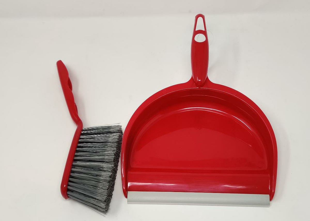 Dust Pan with Brush Rubber Tip 25512 01002