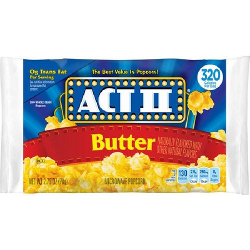 Act 11 Microwave Popcorn Butter 2.75oz