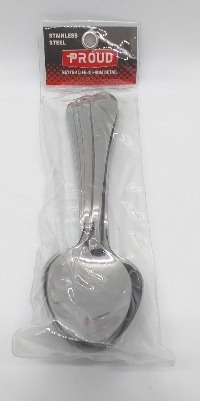 Eating Spoon 6PCS Stainless Steel Proud