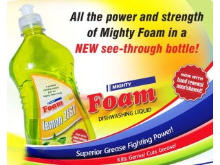 Foam Dish Detergent Lemon Zest 425 ml