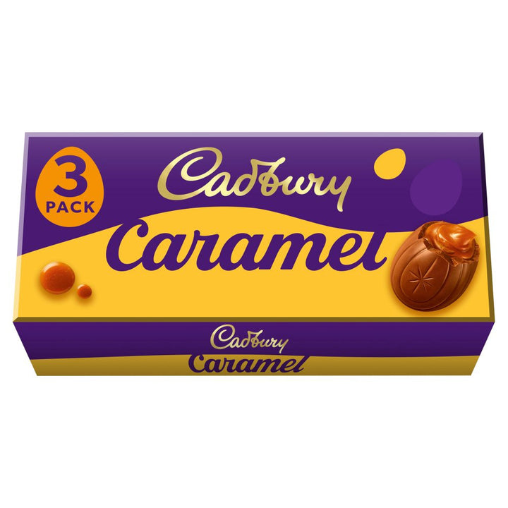 CADBURY Caramel Eggs 3PC Pack 120G