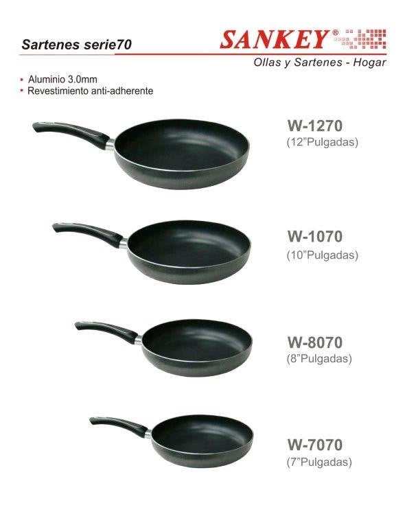 SANKEY Frying Pan W-1270 12" 28CM
