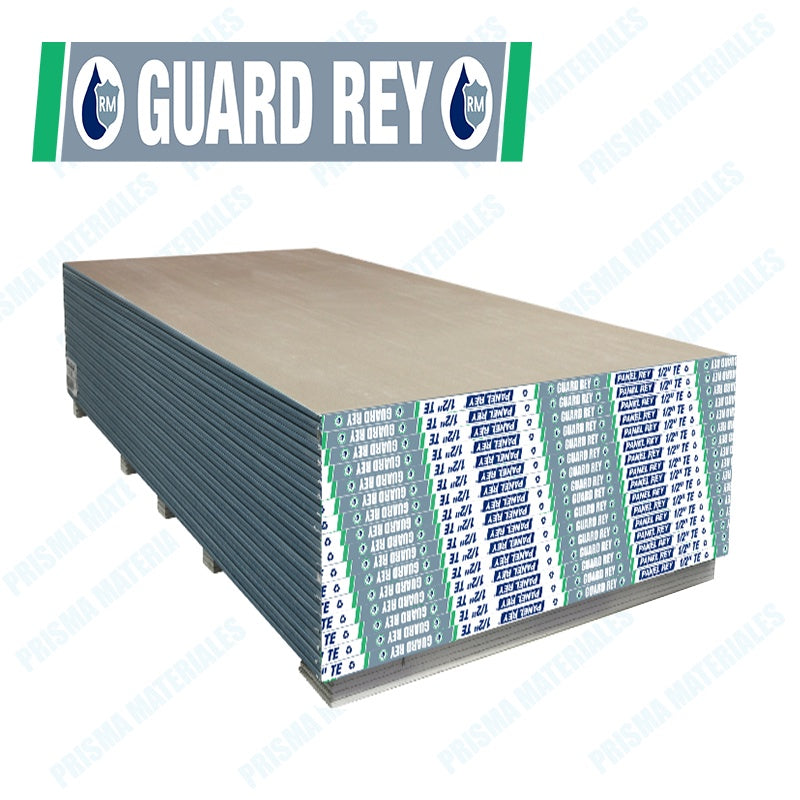 PANEL REY Gypsum Board 1/2" Water / Guard Rey 4FT X 8FT Sheetrock
