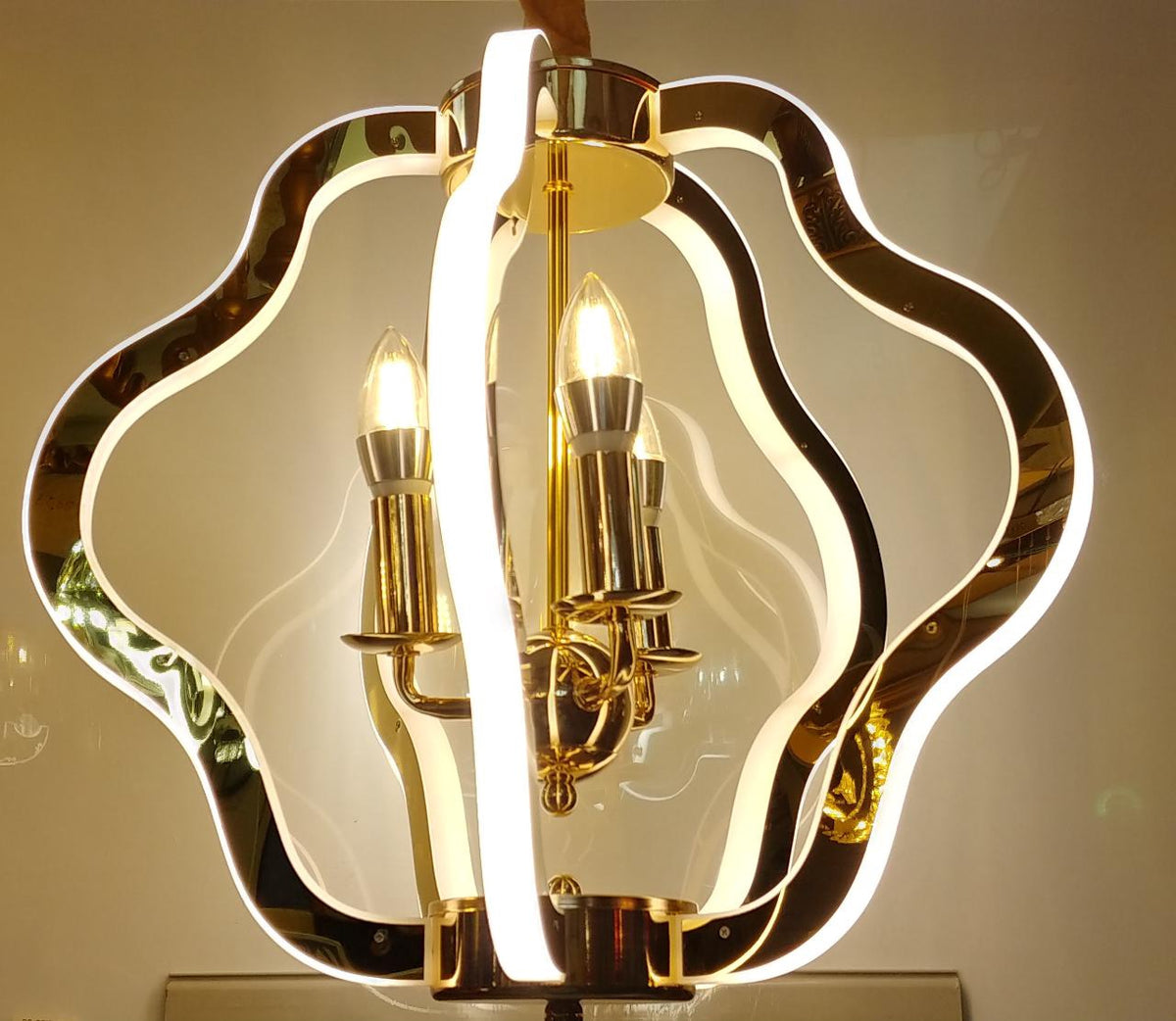Chandelier LED 7006-5 with Remote Control