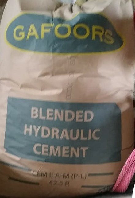 Cement Gafoors Sack